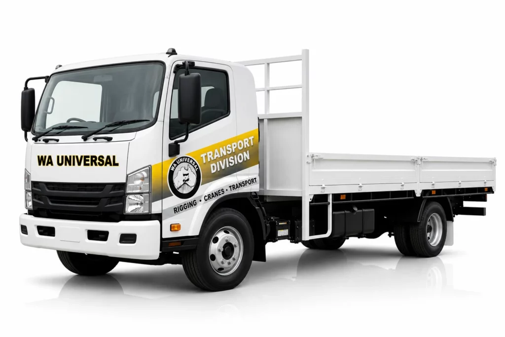 7t Rigid Flat Bed - 6m Tray