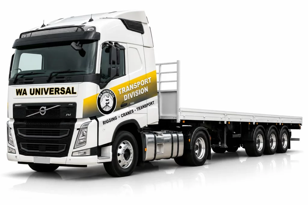 Prime Mover Drop Deck Triaxle